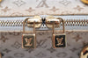 Auth Louis Vuitton Monogram Mini Alma Ron Hand Bag Khaki Beige M92206 LV 1479D