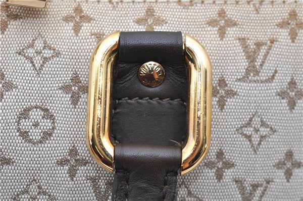 Auth Louis Vuitton Monogram Mini Alma Ron Hand Bag Khaki Beige M92206 LV 1479D