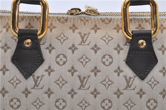 Auth Louis Vuitton Monogram Mini Alma Ron Hand Bag Khaki Beige M92206 LV 1479D