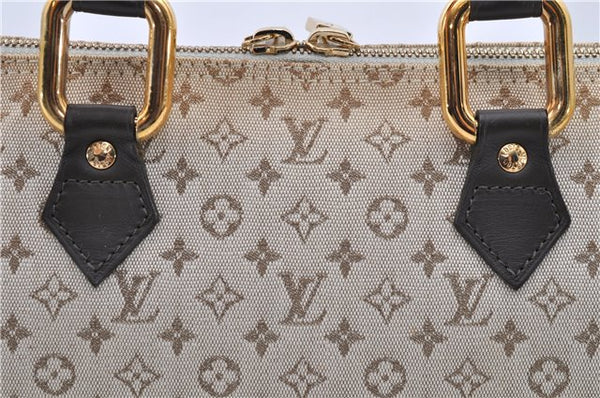 Auth Louis Vuitton Monogram Mini Alma Ron Hand Bag Khaki Beige M92206 LV 1479D