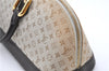 Auth Louis Vuitton Monogram Mini Alma Ron Hand Bag Khaki Beige M92206 LV 1479D