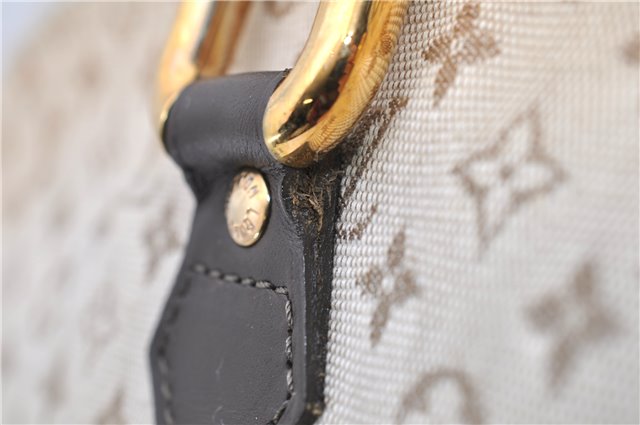 Auth Louis Vuitton Monogram Mini Alma Ron Hand Bag Khaki Beige M92206 LV 1479D