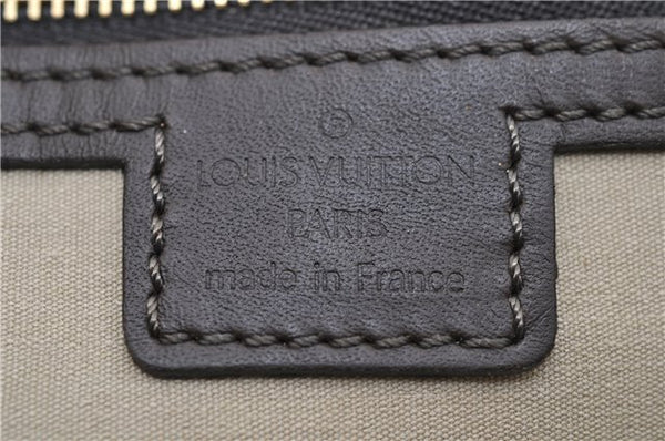 Auth Louis Vuitton Monogram Mini Alma Ron Hand Bag Khaki Beige M92206 LV 1479D
