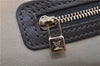 Auth Louis Vuitton Monogram Mini Alma Ron Hand Bag Khaki Beige M92206 LV 1479D