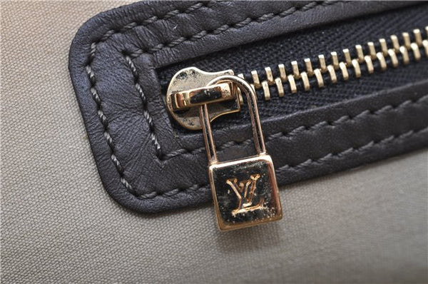 Auth Louis Vuitton Monogram Mini Alma Ron Hand Bag Khaki Beige M92206 LV 1479D