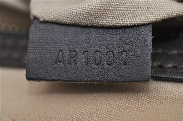 Auth Louis Vuitton Monogram Mini Alma Ron Hand Bag Khaki Beige M92206 LV 1479D