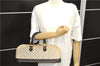 Auth Louis Vuitton Monogram Mini Alma Ron Hand Bag Khaki Beige M92206 LV 1479D