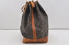 Authentic Louis Vuitton Monogram Noe Shoulder Drawstring Bag M42224 LV 1479I