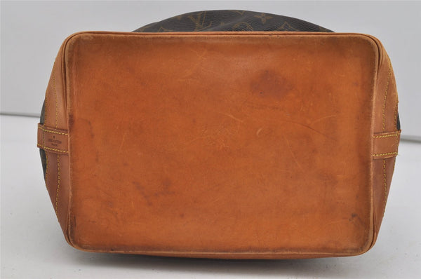 Authentic Louis Vuitton Monogram Noe Shoulder Drawstring Bag M42224 LV 1479I