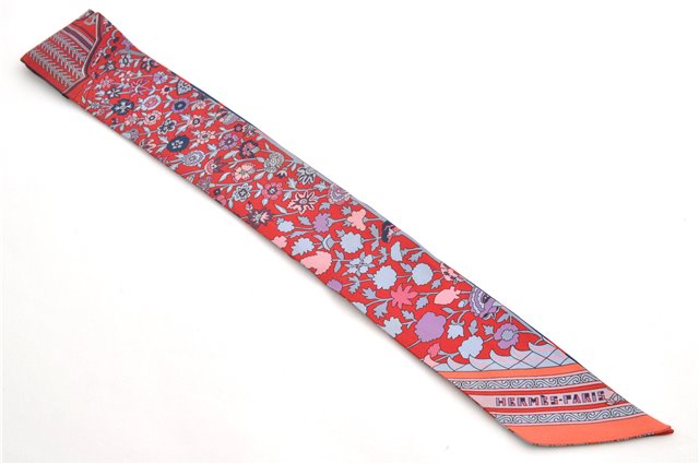 Authentic HERMES Twilly Scarf 