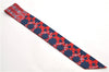 Authentic HERMES Twilly Scarf "TAPIS PERSANS" Silk Red Navy 1480E