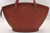 Authentic Louis Vuitton Epi Saint Jacques Hand Bag Brown M52273 LV 1480I