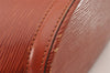Authentic Louis Vuitton Epi Saint Jacques Hand Bag Brown M52273 LV 1480I