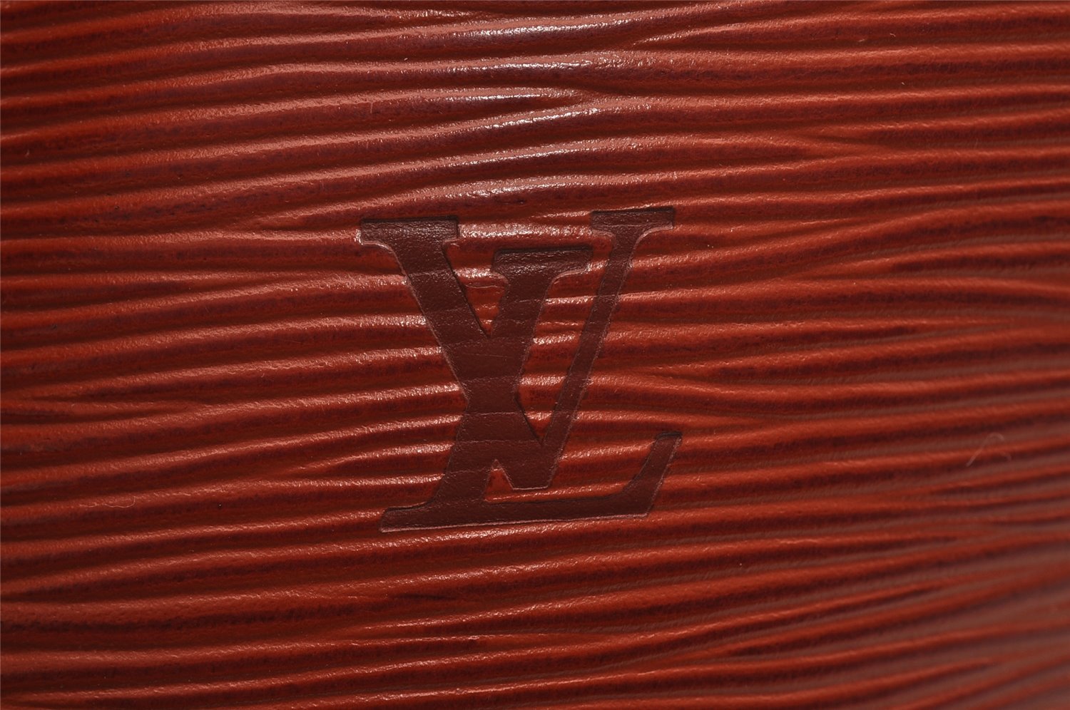 Authentic Louis Vuitton Epi Saint Jacques Hand Bag Brown M52273 LV 1480I