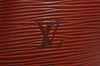 Authentic Louis Vuitton Epi Saint Jacques Hand Bag Brown M52273 LV 1480I
