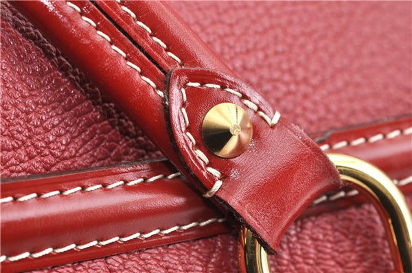 Authentic Louis Vuitton Suhali Rapsolu Shoulder Hand Bag Red M95849 LV 1481G