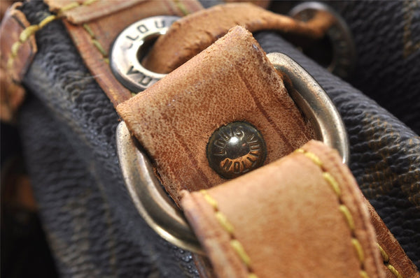 Authentic Louis Vuitton Monogram Petit Noe M42226 Shoulder Drawstring Bag 1481I