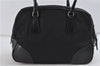 Authentic PRADA Nylon Leather Shoulder Hand Bag Black 1482D