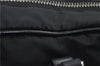 Authentic PRADA Nylon Leather Shoulder Hand Bag Black 1482D