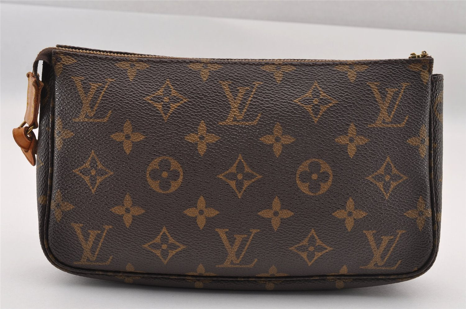 Authentic Louis Vuitton Monogram Pochette Accessoires Pouch M51980 LV Junk 1482I
