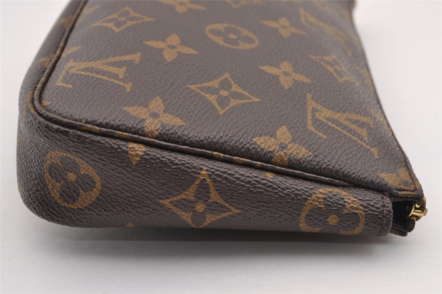 Authentic Louis Vuitton Monogram Pochette Accessoires Pouch M51980 LV Junk 1482I
