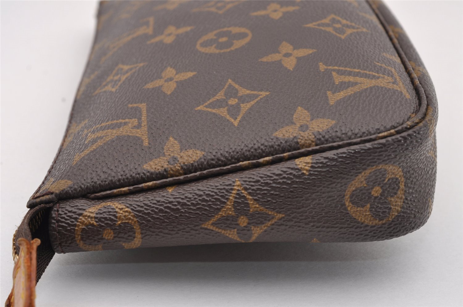 Authentic Louis Vuitton Monogram Pochette Accessoires Pouch M51980 LV Junk 1482I