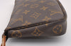 Authentic Louis Vuitton Monogram Pochette Accessoires Pouch M51980 LV Junk 1482I