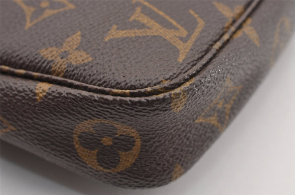 Authentic Louis Vuitton Monogram Pochette Accessoires Pouch M51980 LV Junk 1482I
