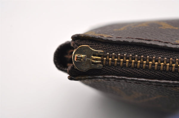 Authentic Louis Vuitton Monogram Pochette Accessoires Pouch M51980 LV Junk 1482I