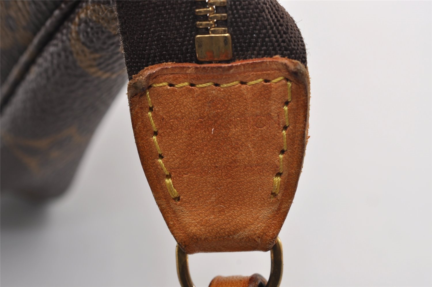 Authentic Louis Vuitton Monogram Pochette Accessoires Pouch M51980 LV Junk 1482I