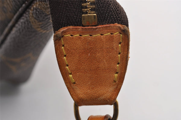 Authentic Louis Vuitton Monogram Pochette Accessoires Pouch M51980 LV Junk 1482I