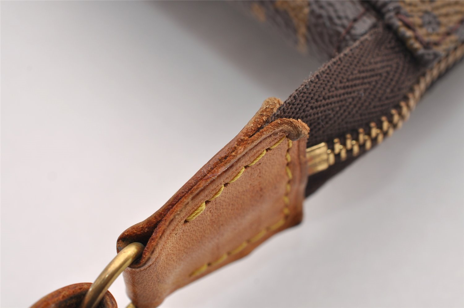 Authentic Louis Vuitton Monogram Pochette Accessoires Pouch M51980 LV Junk 1482I