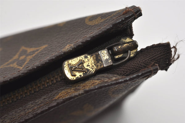 Auth Louis Vuitton Monogram Poche Toilette 26 Cosmetics Pouch Old Model LV 1483I