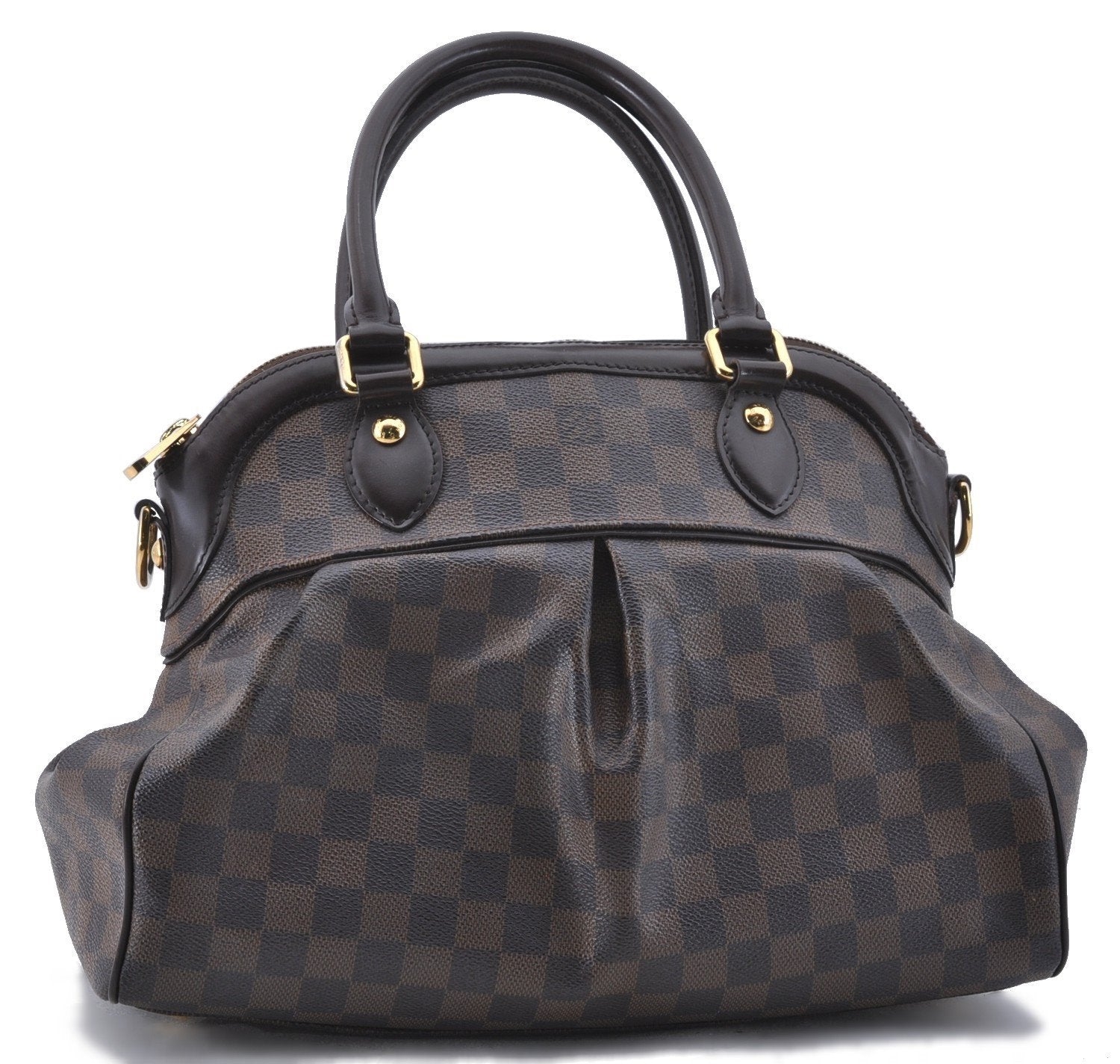 Authentic Louis Vuitton Damier Trevi PM 2Way Shoulder Hand Bag N51997 LV 1484D