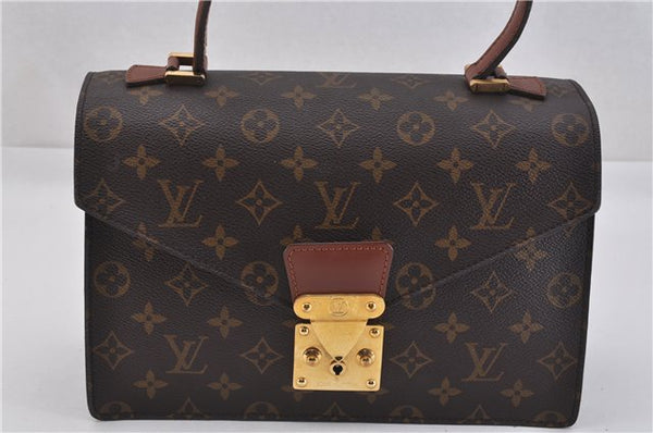 Authentic Louis Vuitton Monogram Concorde Hand Bag Purse M51190 LV 1484F