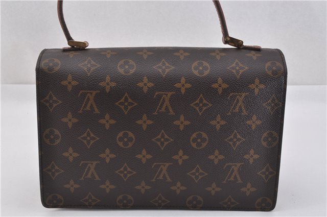 Authentic Louis Vuitton Monogram Concorde Hand Bag Purse M51190 LV 1484F
