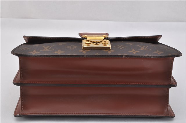 Authentic Louis Vuitton Monogram Concorde Hand Bag Purse M51190 LV 1484F