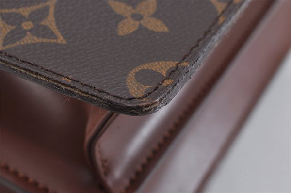 Authentic Louis Vuitton Monogram Concorde Hand Bag Purse M51190 LV 1484F