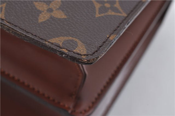 Authentic Louis Vuitton Monogram Concorde Hand Bag Purse M51190 LV 1484F