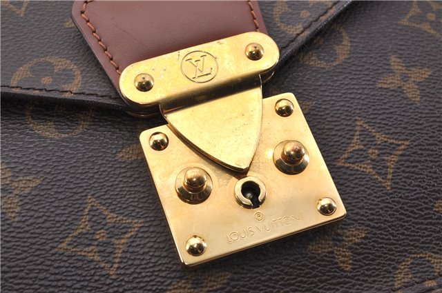 Authentic Louis Vuitton Monogram Concorde Hand Bag Purse M51190 LV 1484F