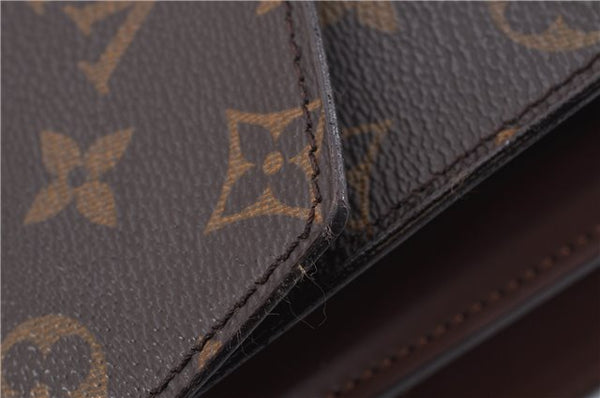 Authentic Louis Vuitton Monogram Concorde Hand Bag Purse M51190 LV 1484F