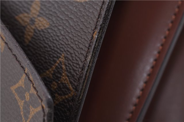 Authentic Louis Vuitton Monogram Concorde Hand Bag Purse M51190 LV 1484F