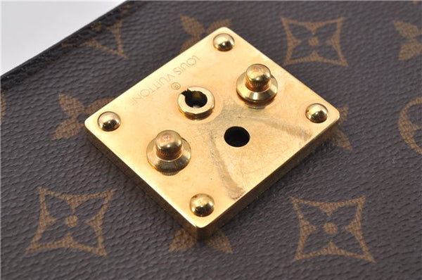 Authentic Louis Vuitton Monogram Concorde Hand Bag Purse M51190 LV 1484F