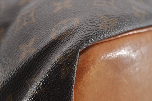 Authentic Louis Vuitton Monogram Petit Noe M42226 Shoulder Drawstring Bag 1484I