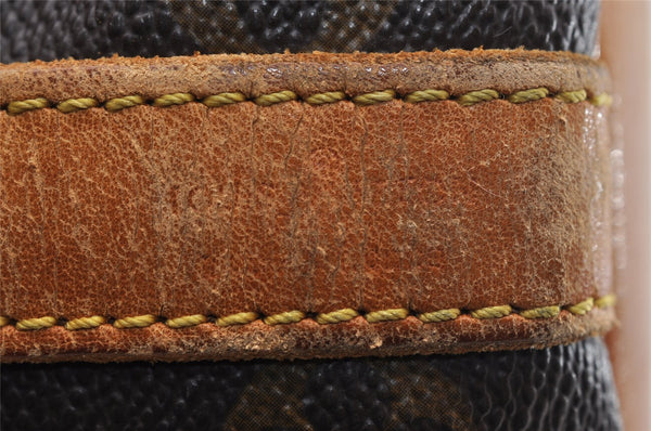 Authentic Louis Vuitton Monogram Petit Noe M42226 Shoulder Drawstring Bag 1484I