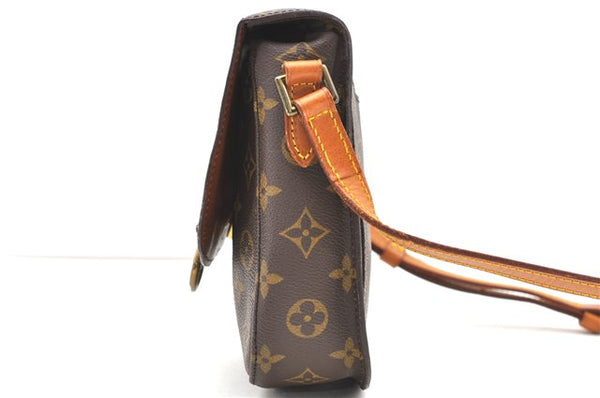 Auth Louis Vuitton Monogram Saint Cloud MM Shoulder Cross Bag M51243 LV 1485D