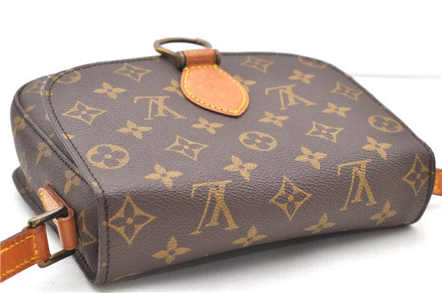 Auth Louis Vuitton Monogram Saint Cloud MM Shoulder Cross Bag M51243 LV 1485D