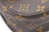 Auth Louis Vuitton Monogram Saint Cloud MM Shoulder Cross Bag M51243 LV 1485D