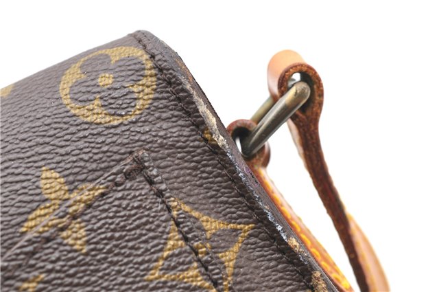 Auth Louis Vuitton Monogram Saint Cloud MM Shoulder Cross Bag M51243 LV 1485D