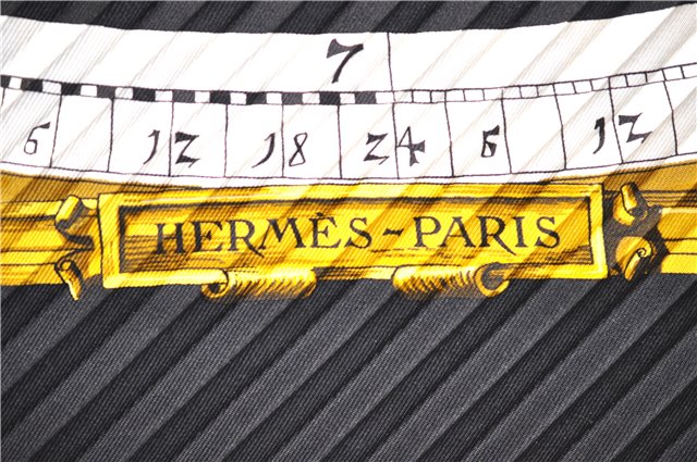 Authentic HERMES Pleats Scarf 